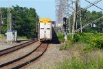 Passing the westbound Signal track 1